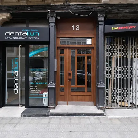 Vt Elegante Y Acogedora Con Wifi En Lejlighed Bilbao